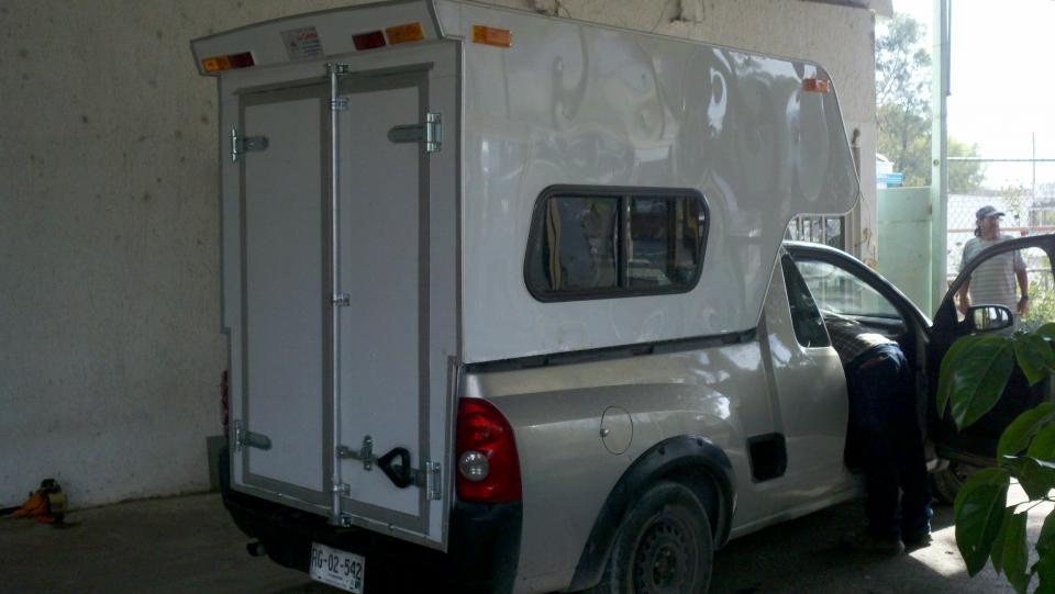 campers volado pick up de aluminio