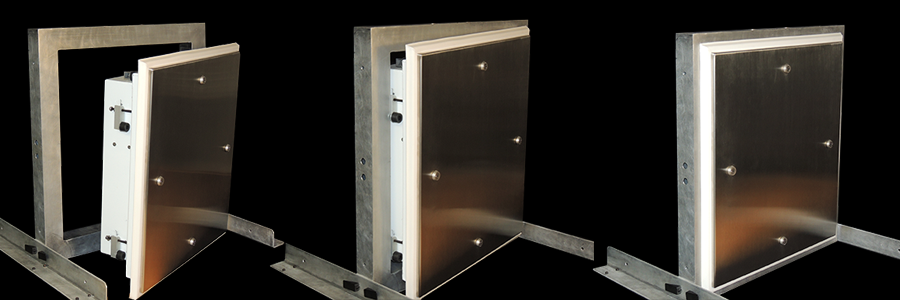 Integral Clamps Hold and Seal Our In-Wall Enclosures Into Rectangular Wall Cutouts. 