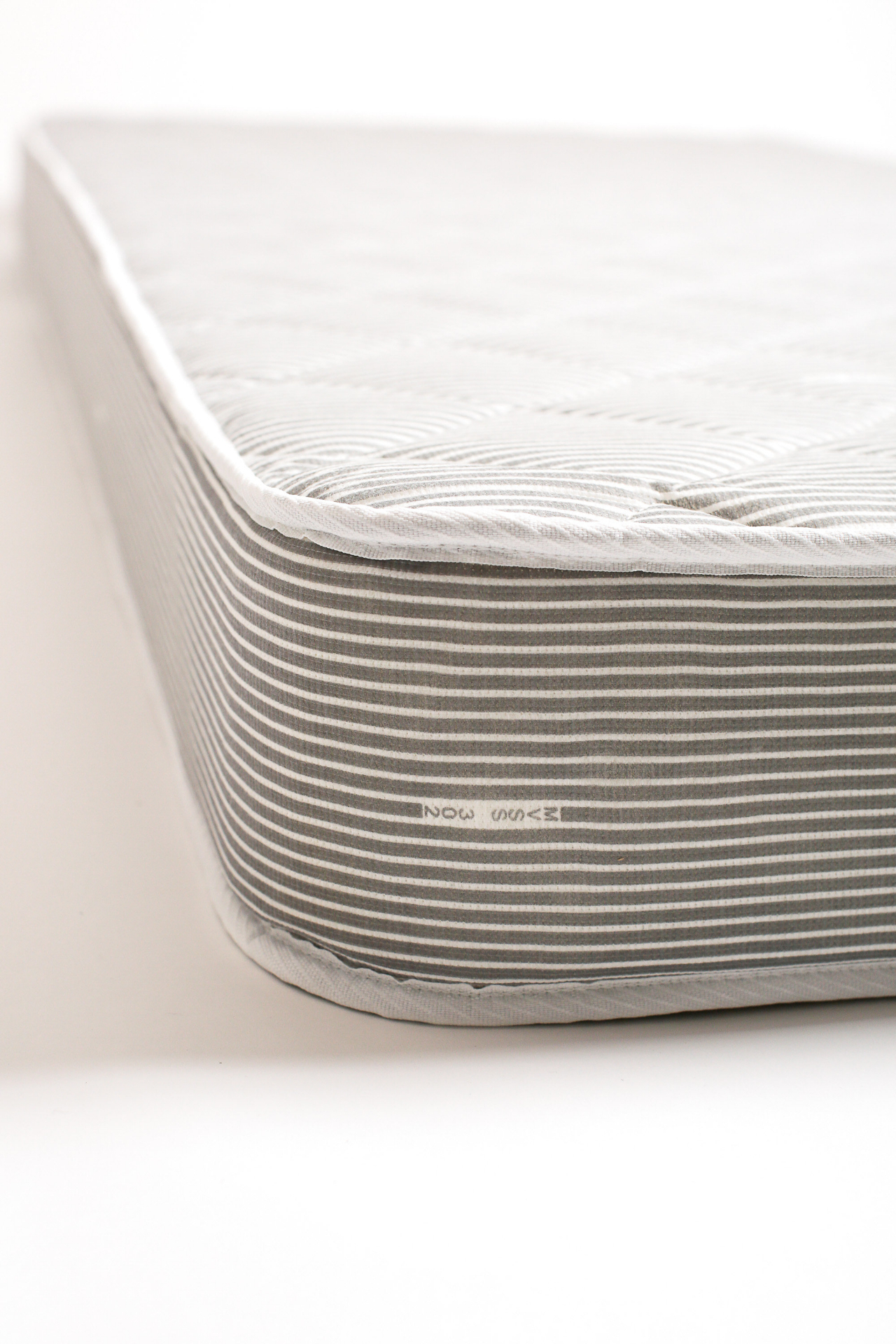 The double-sided, quilted cover adds an extra layer of cushion for a better nights rest.