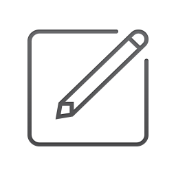Note and pencil icon