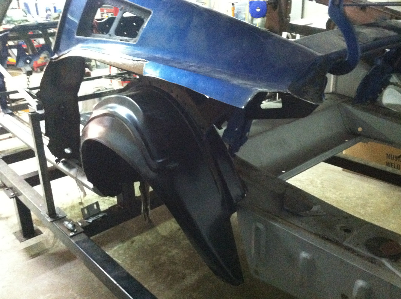 Drivers side inner and outer wheel house new