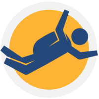 Skydiving icon