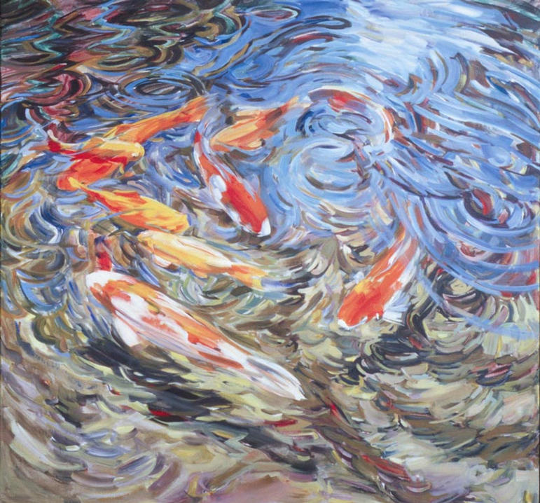 Living Jewels 36x36 sold