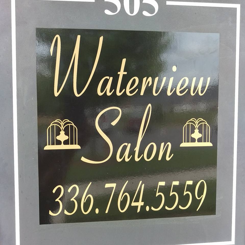 Waterview Salon sign