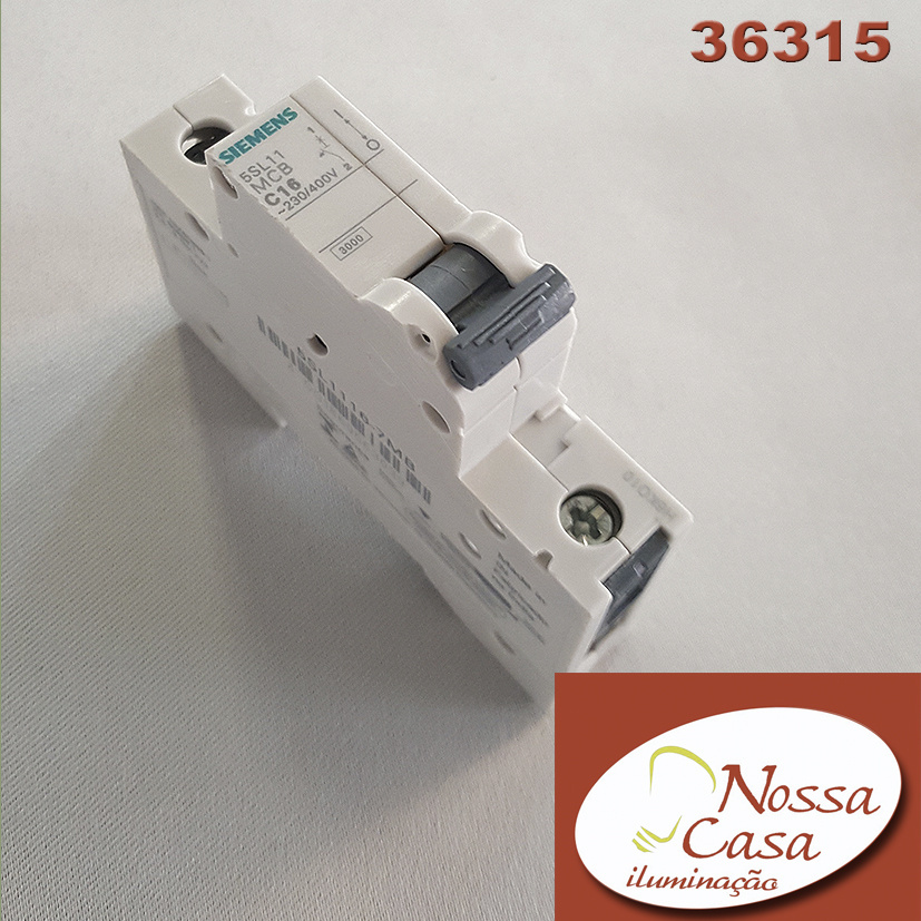 Disjuntor Siemens C 16a