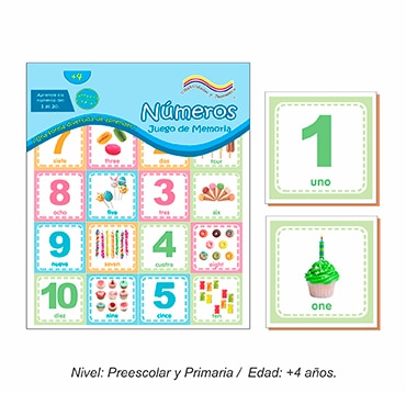MEMORAMA DE NUMEROS