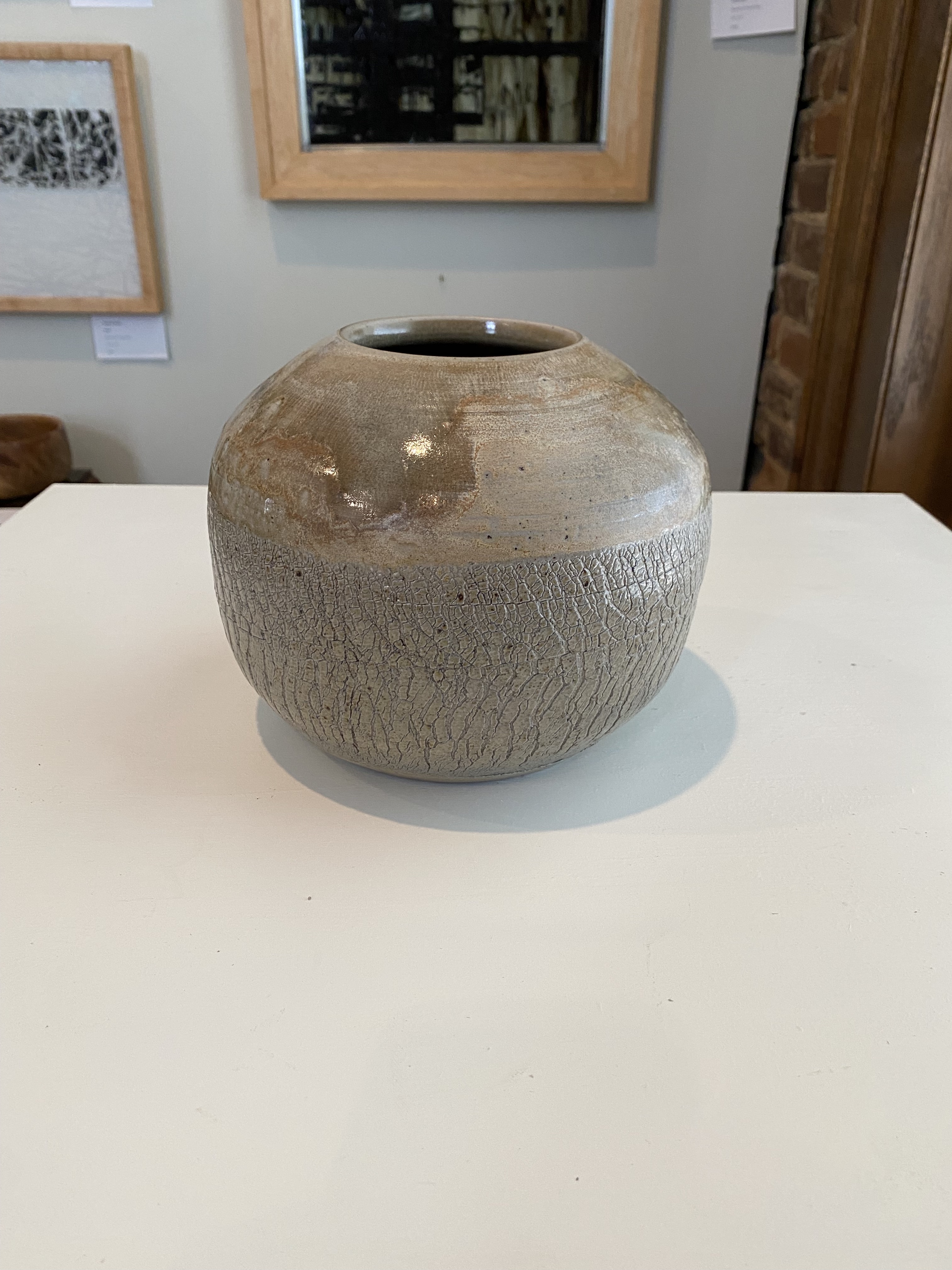 Vase
Salt-Fired Ceramic
6"
$150.
SOLD