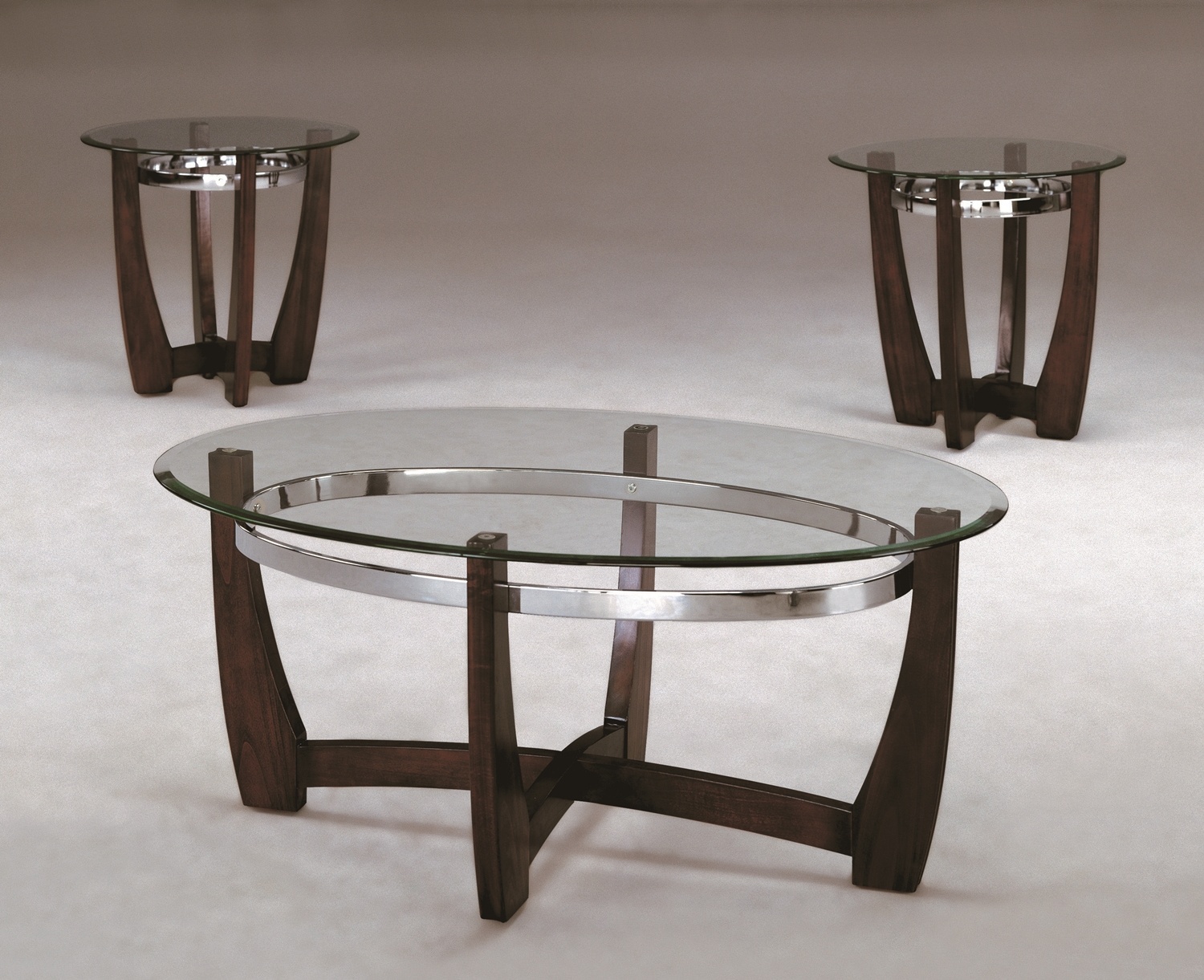 Furniture Clearance Center Tables Mitc C M 4272 3 Piece Table Set Coffee And 2 End Tables