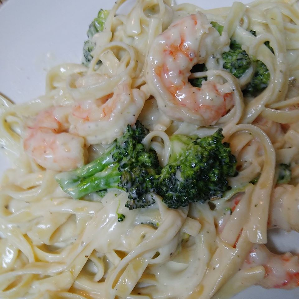 Shrimp Pasta With Broccoli