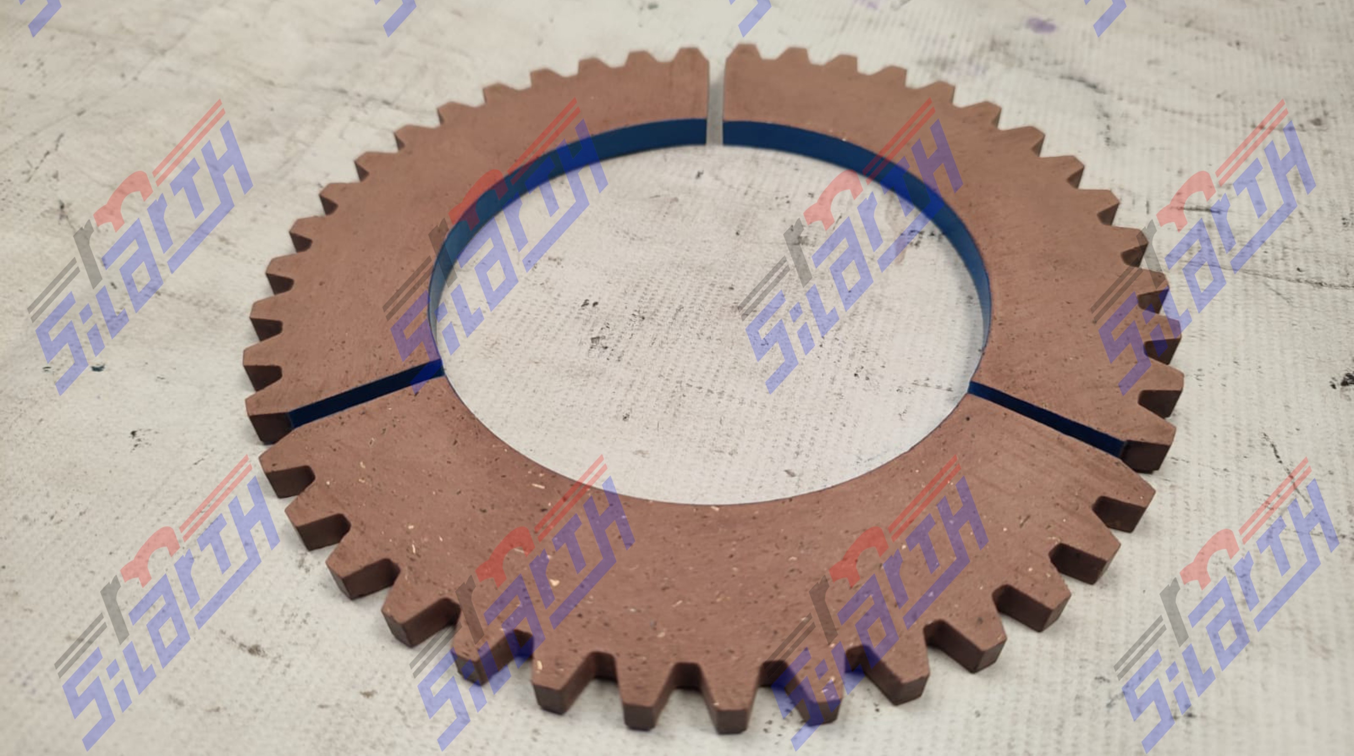 DISCO DE CLUTCH DENTADO 42DE TRIPARTIDO P BOMBA 7.300"