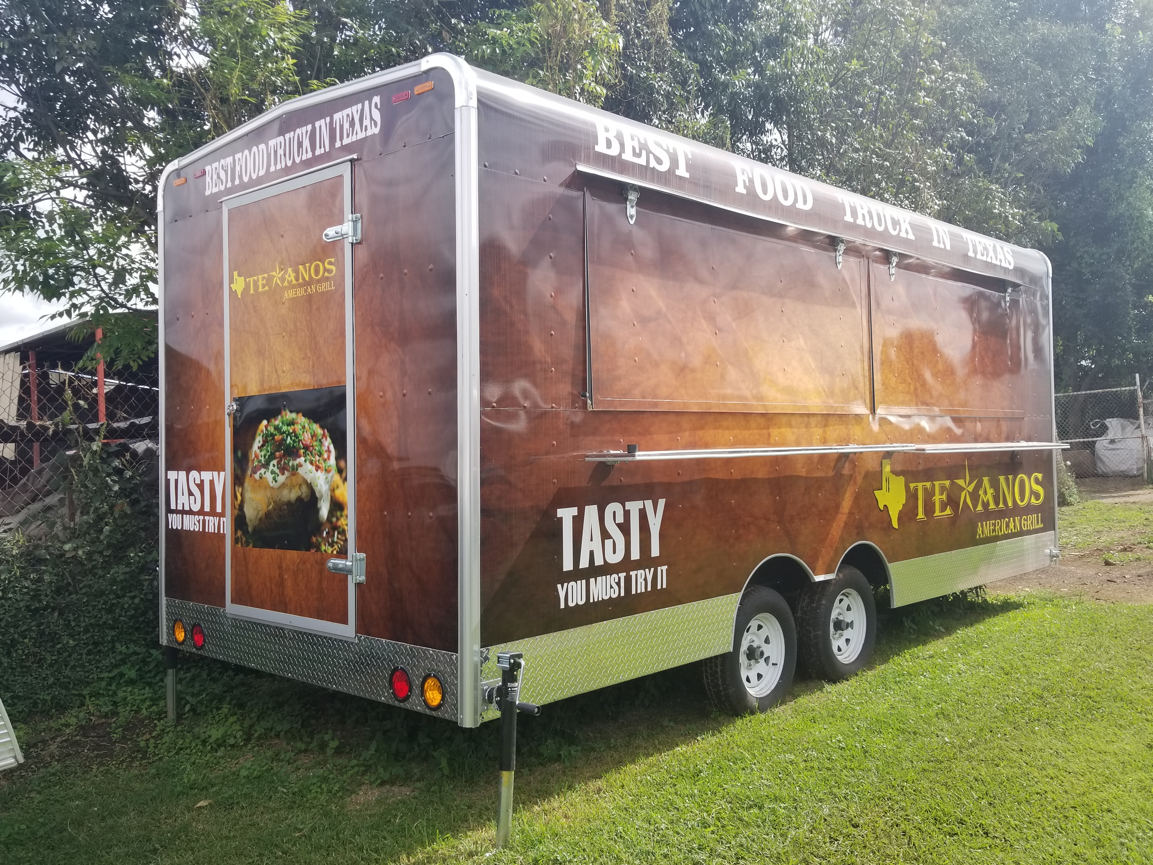 REMOLQUE LONCHERO DOBLE EJE