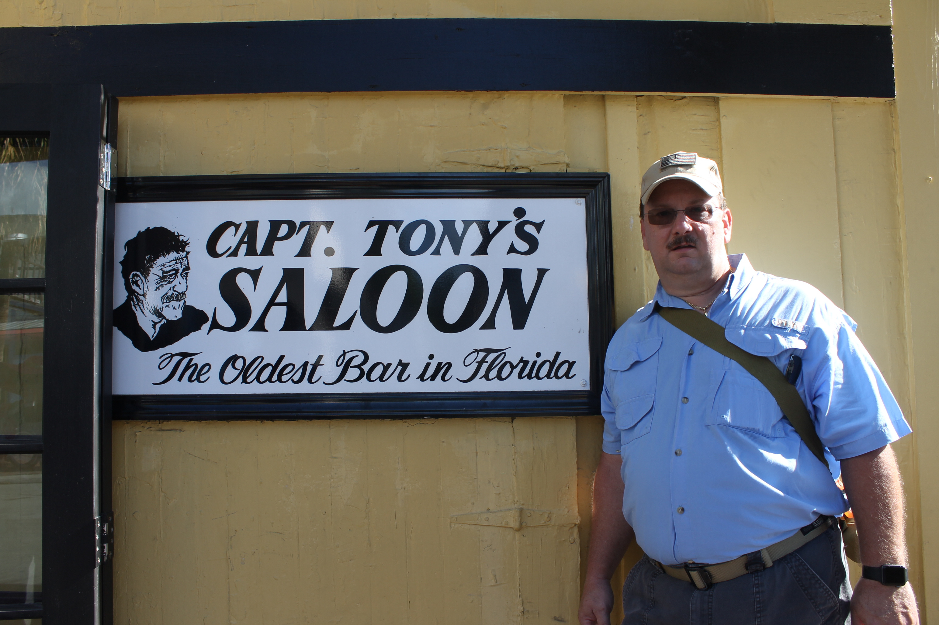 Captain Tony's Saloon, we knew we had to find this place!