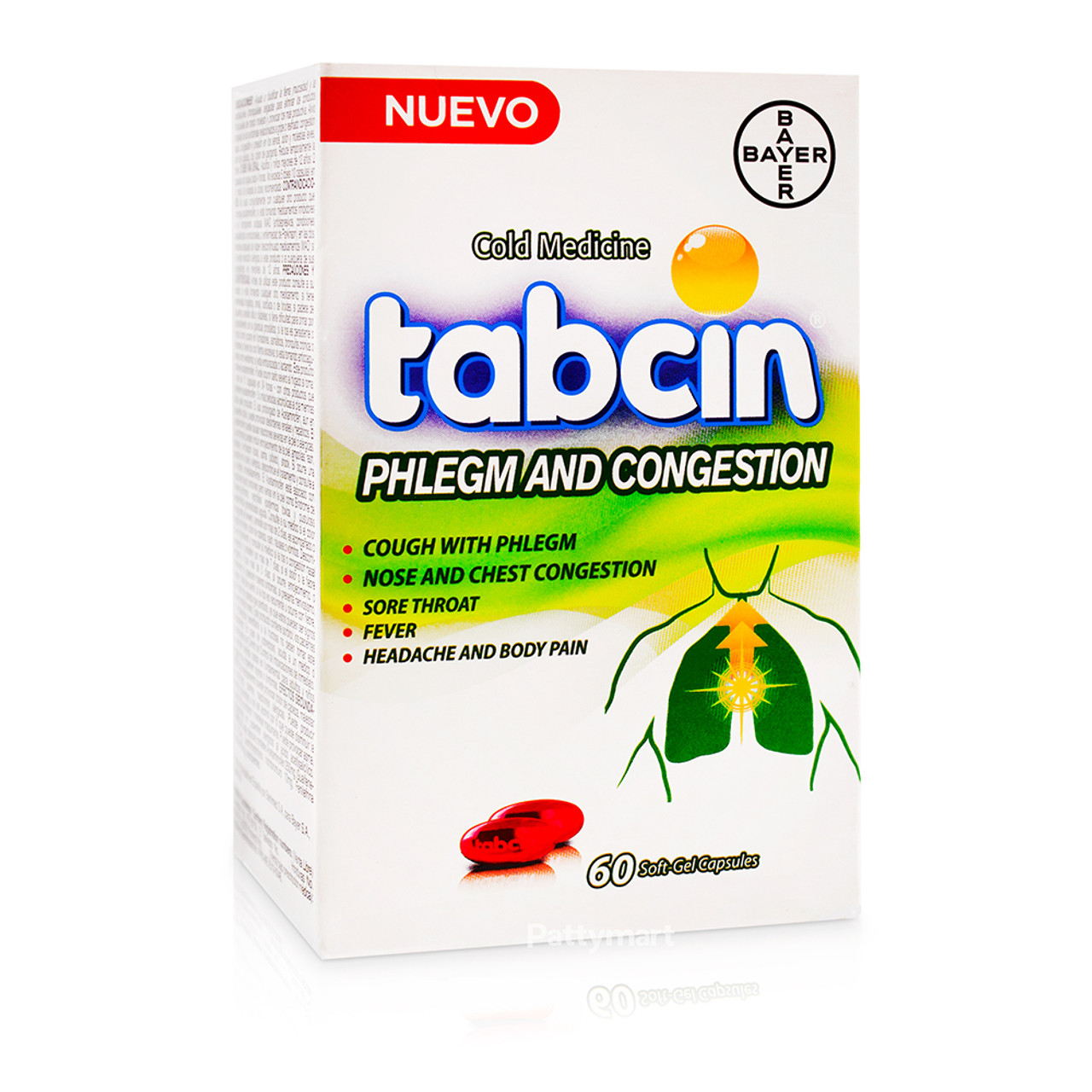 Aliviar los síntomas comunes de la gripe, también contiene mucolítico expectorante, el cual ayuda a fluidificar la flema para eliminar de los conductos bronquiales