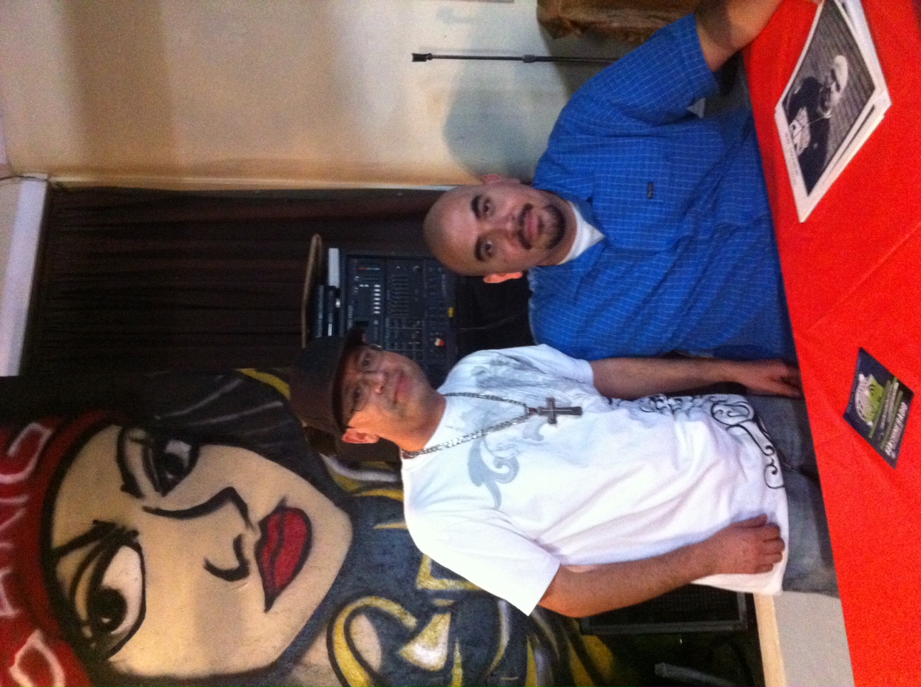 With Actor Noel G, In San Antonio, Tx.