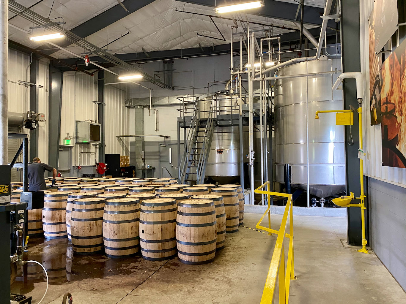 Barreling and Spirit Tanks  - Lux Row Distillers 