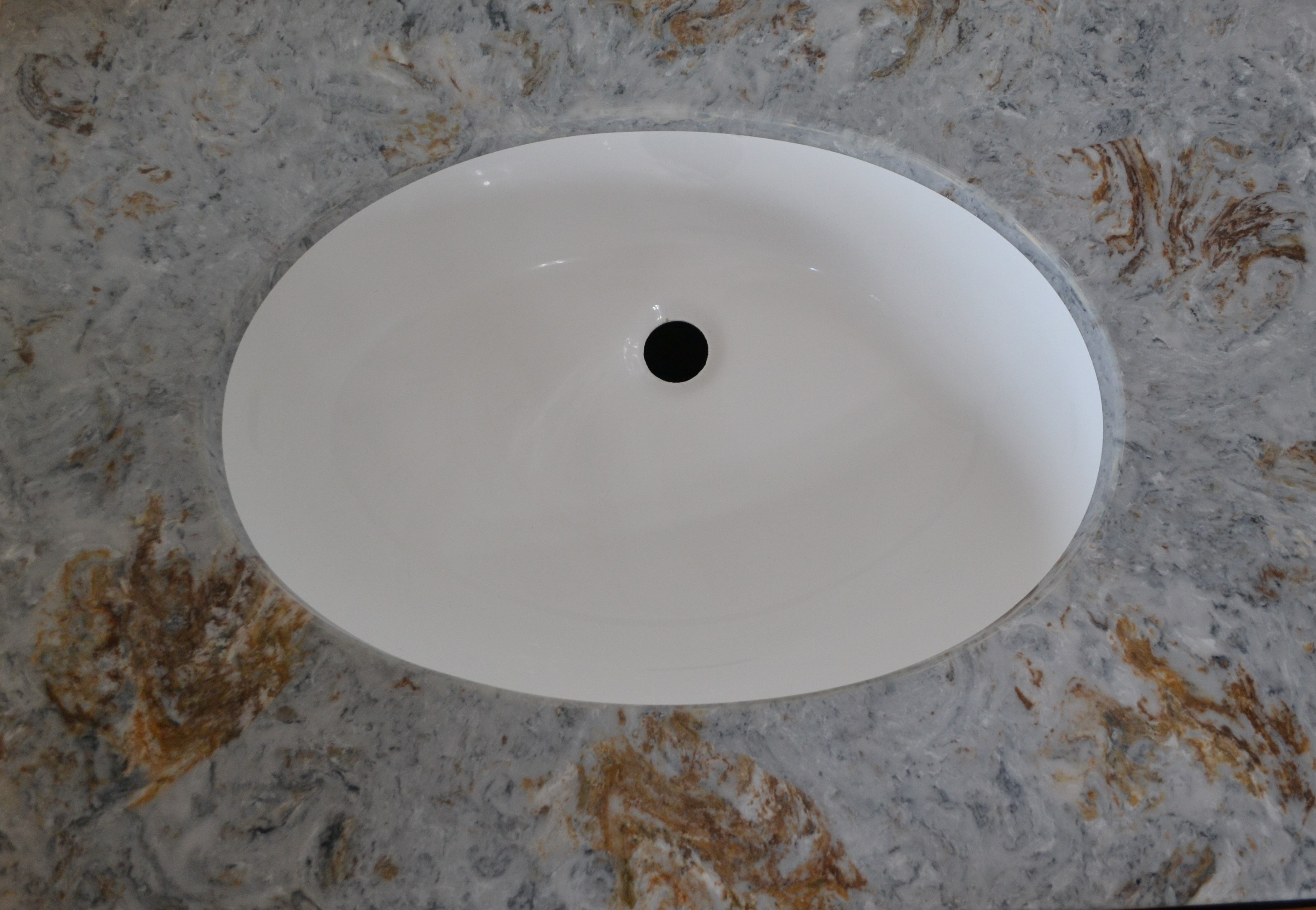 Solid White Bowl; Sienna Elephant Top
