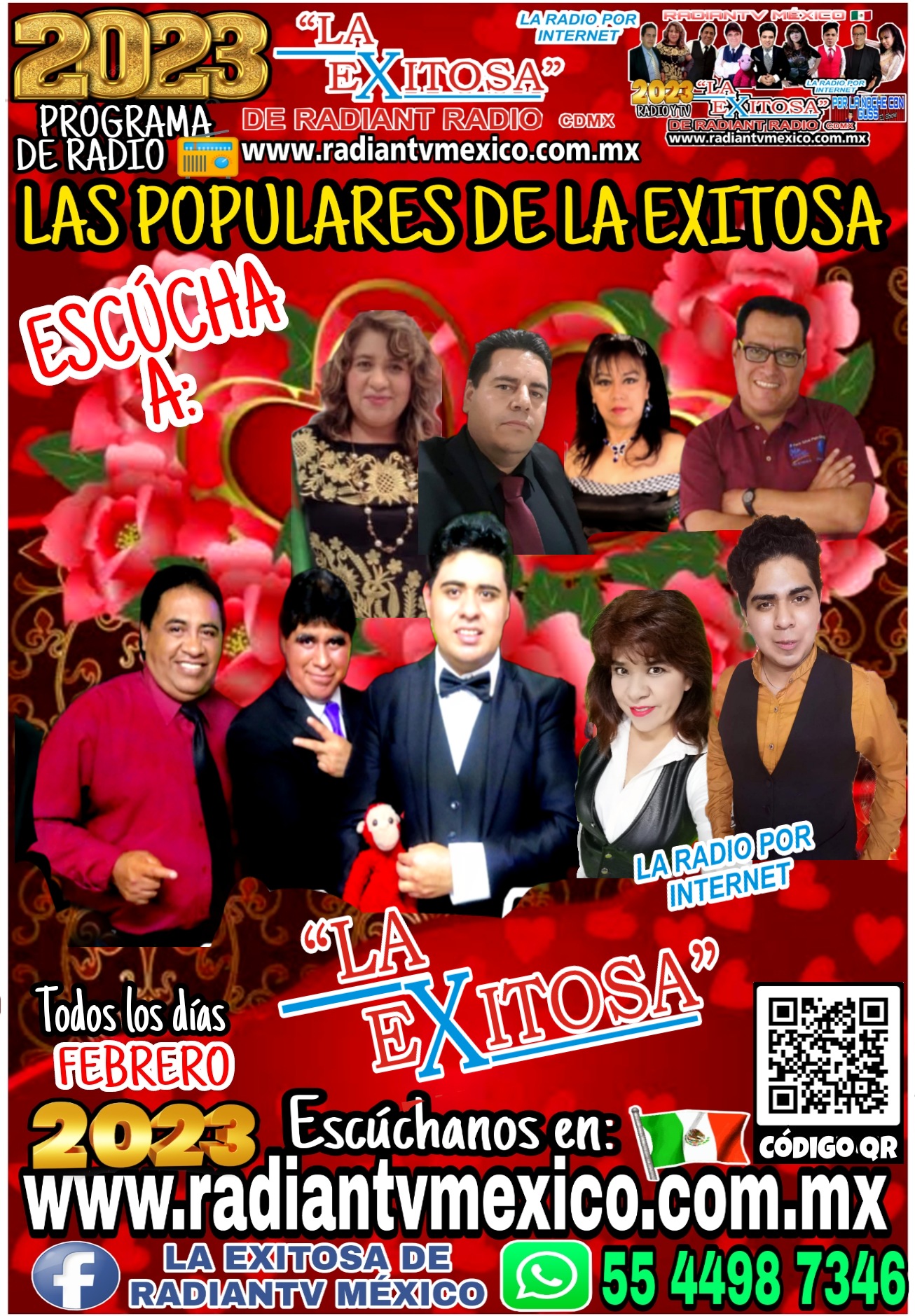 LAS POPULARES DE LA EXITOSA DE RADIANTV 2023