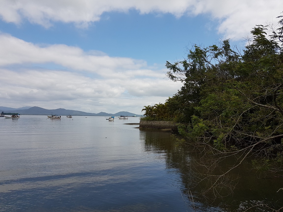 Vista dos fundos do Terreno para a Baía