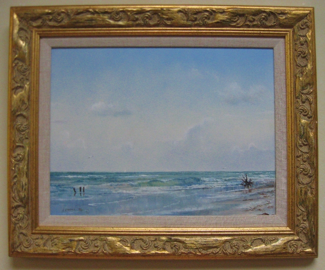 Timeless, Manasota Key, 9.5 x 12.5 Oil on Panel 