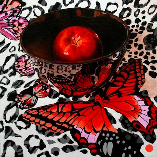 Reflections Of A Red Butterfly
20 x 20 Oil on canvas