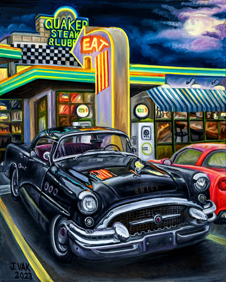 1955 Buick
30 X 24 Original Oil
$3500
2023