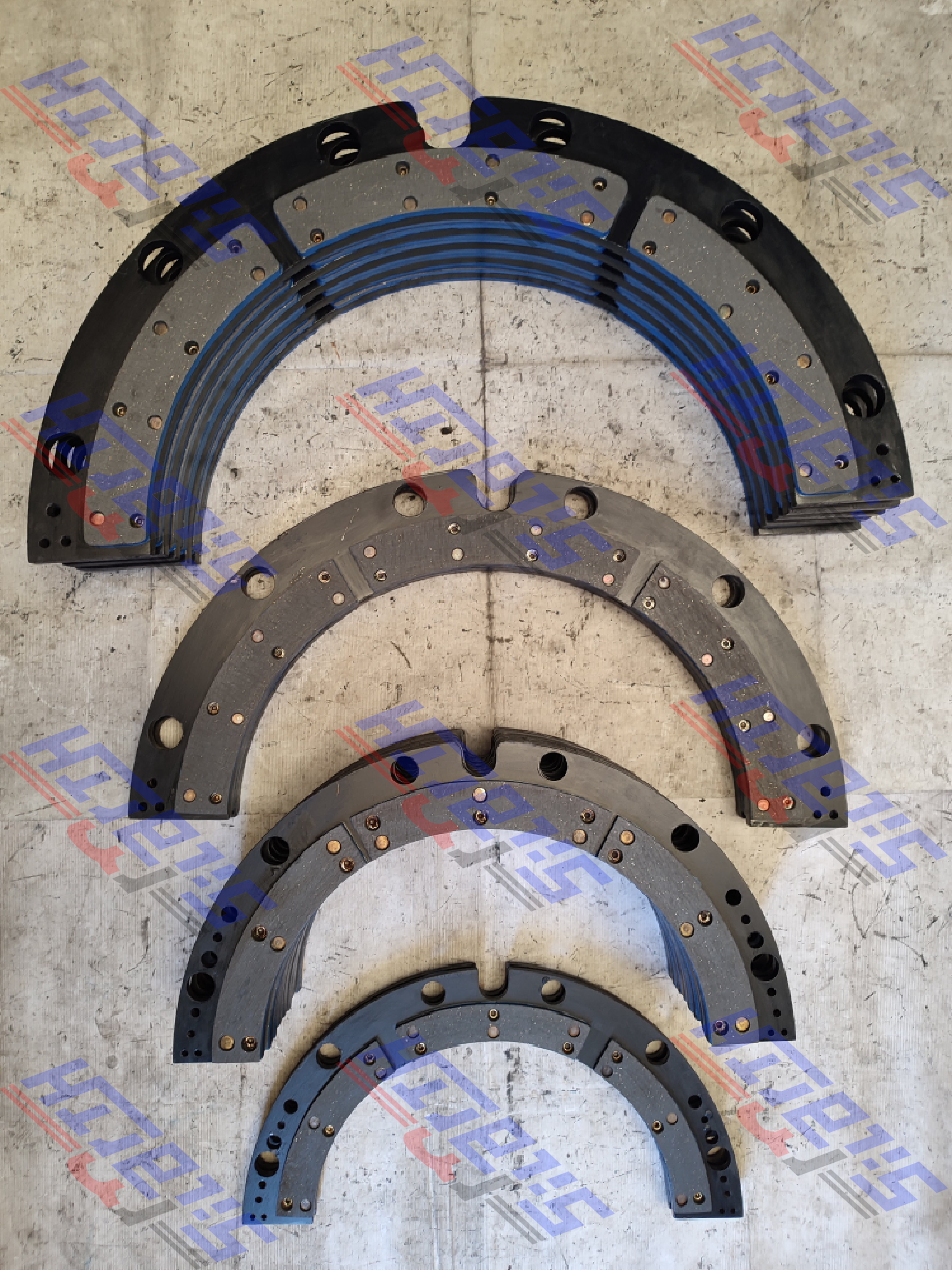 DISCOS BIPARTIDOS DE PRENSA DE 60 A 400 T