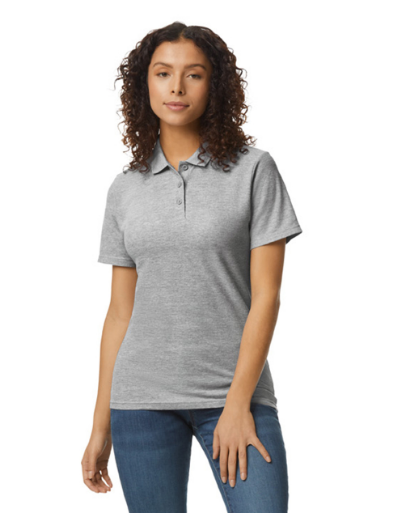 CAMISETA POLO DE PIQUE DE MUJER