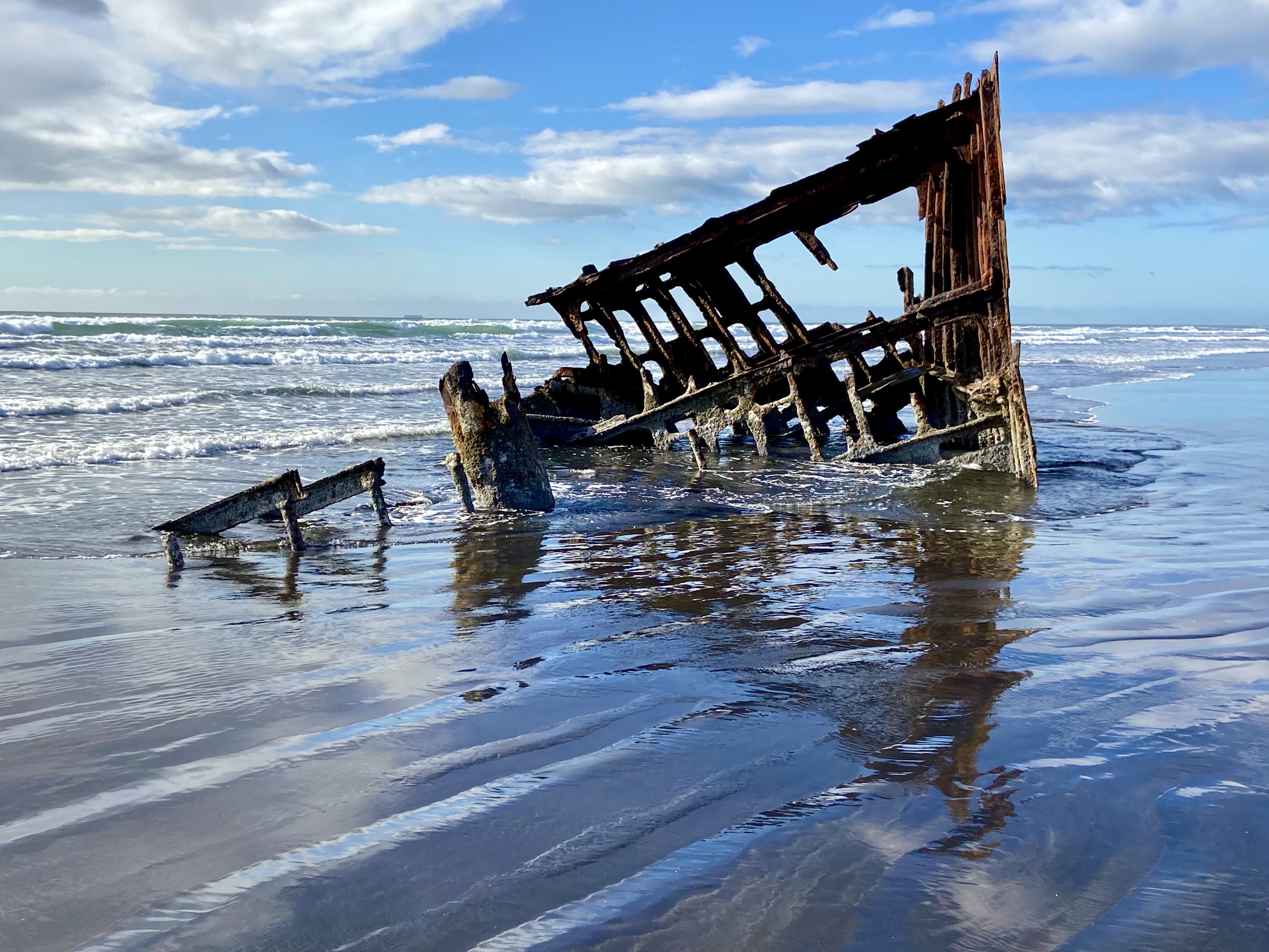 Peter Iredale Shipwreck, Or
