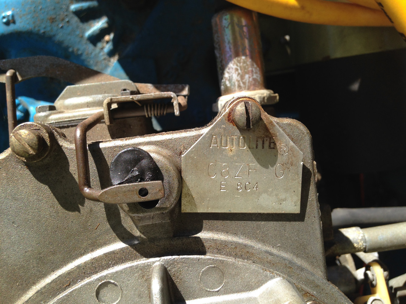 Original carburetor!