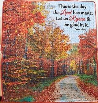 (58A) "Religious" Throw
(Autumn Trees)
$69.50