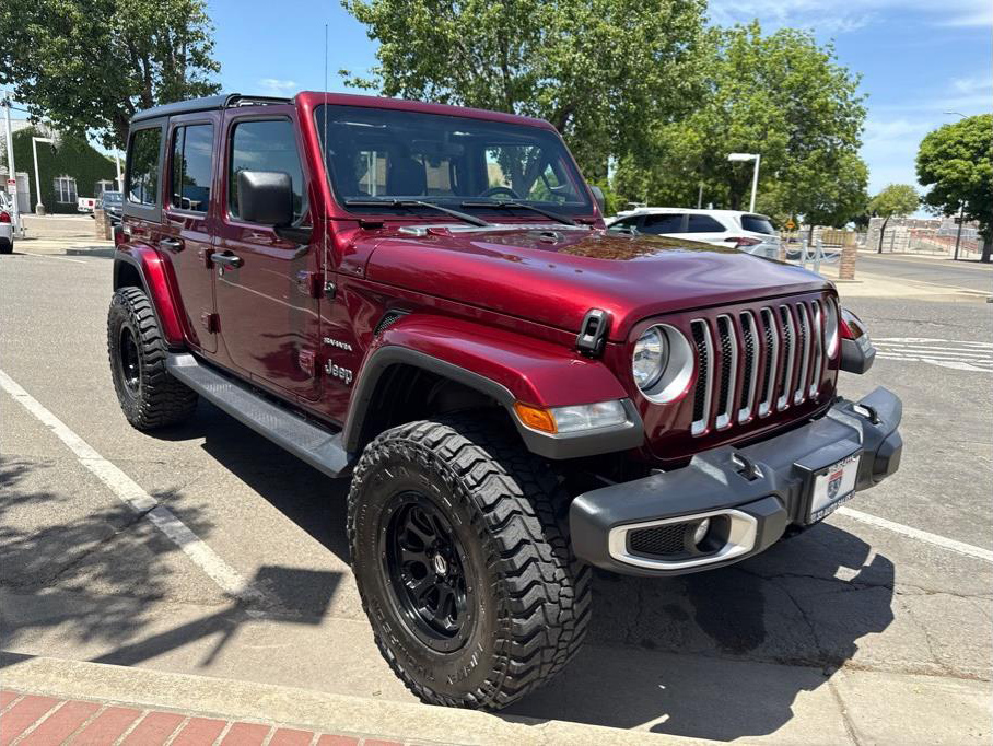 2021 Jeep Wrangler Unlimited Sahara Altitude Sport Utility 4D
Miles: 53,820
Drive: 4WD
Trans: Automatic, 8-Spd
Engine: V6, VVT, 3.6 Liter
Exterior: Burgundy
Stock: 1680