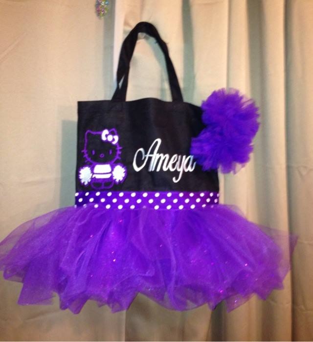 Hello Kitty Pink & Black Tutu Bag