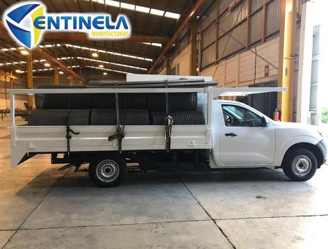 Carroceria para mallas metalicas