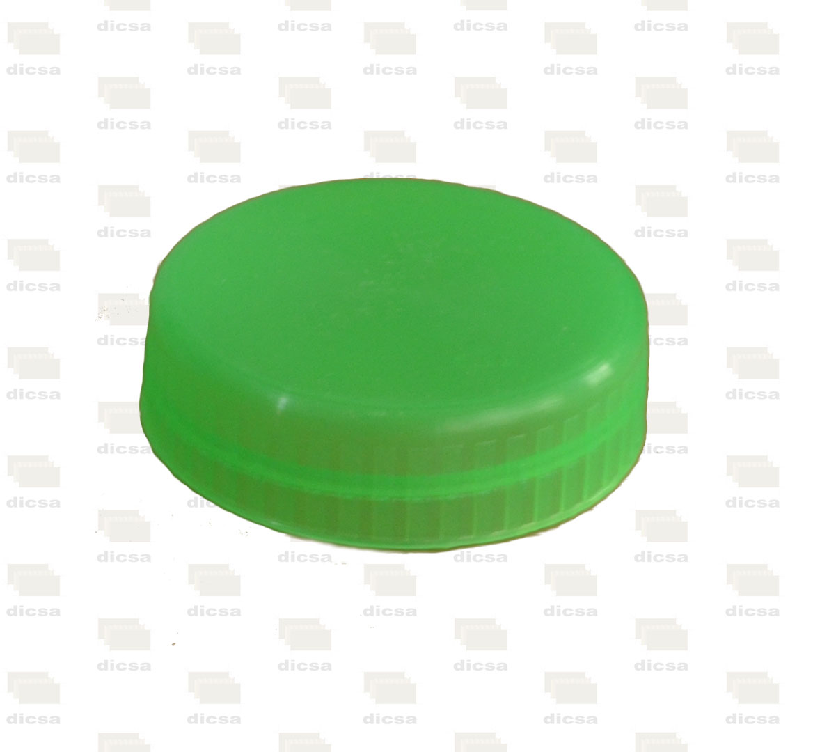 Tapa de Rosca 49mm - Color Verde Traslucido