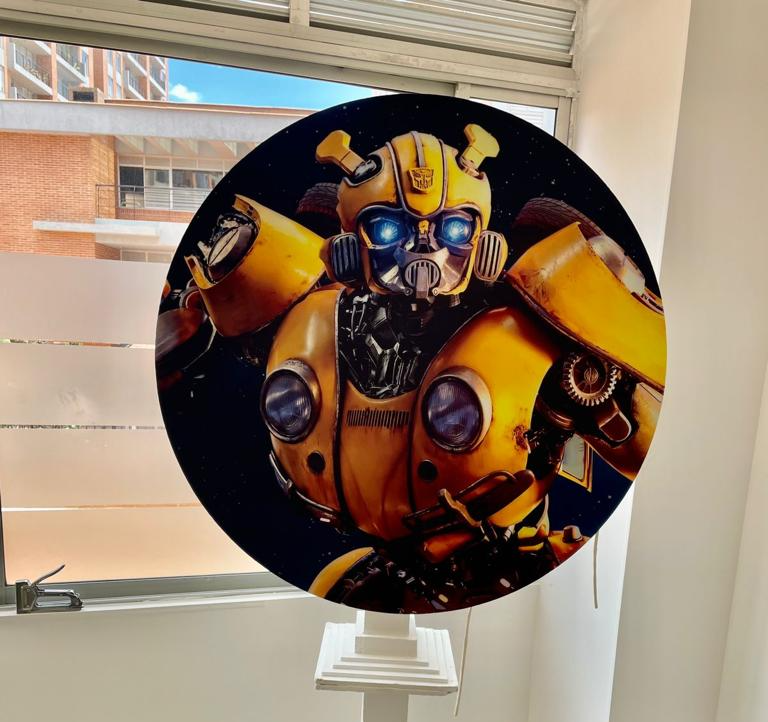 Circulo Efecto 3D Tematico
1.30m diametro x 2.20cm Altura
$80.000