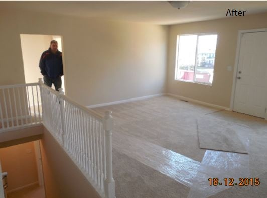 After New Flooring Installation