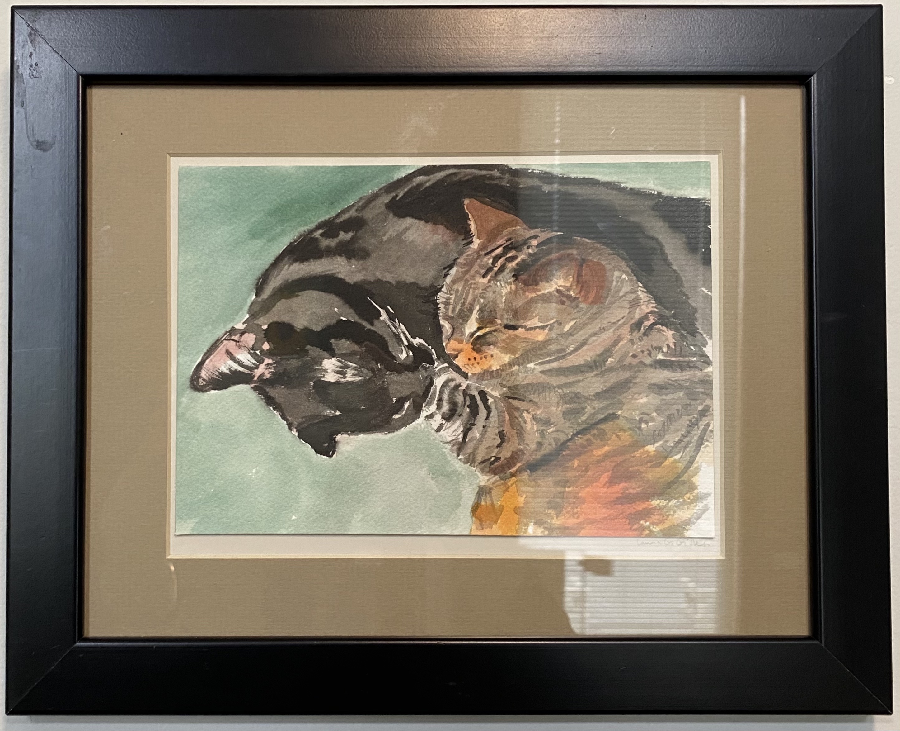 Cat Swirl
Watercolor
4" X 6"
$135.