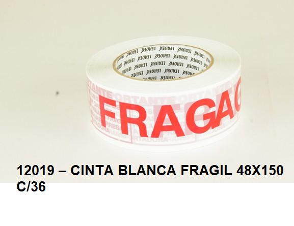 CINTA FRAGIL BLANCA
