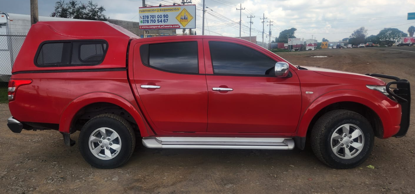 camper de fibra L200