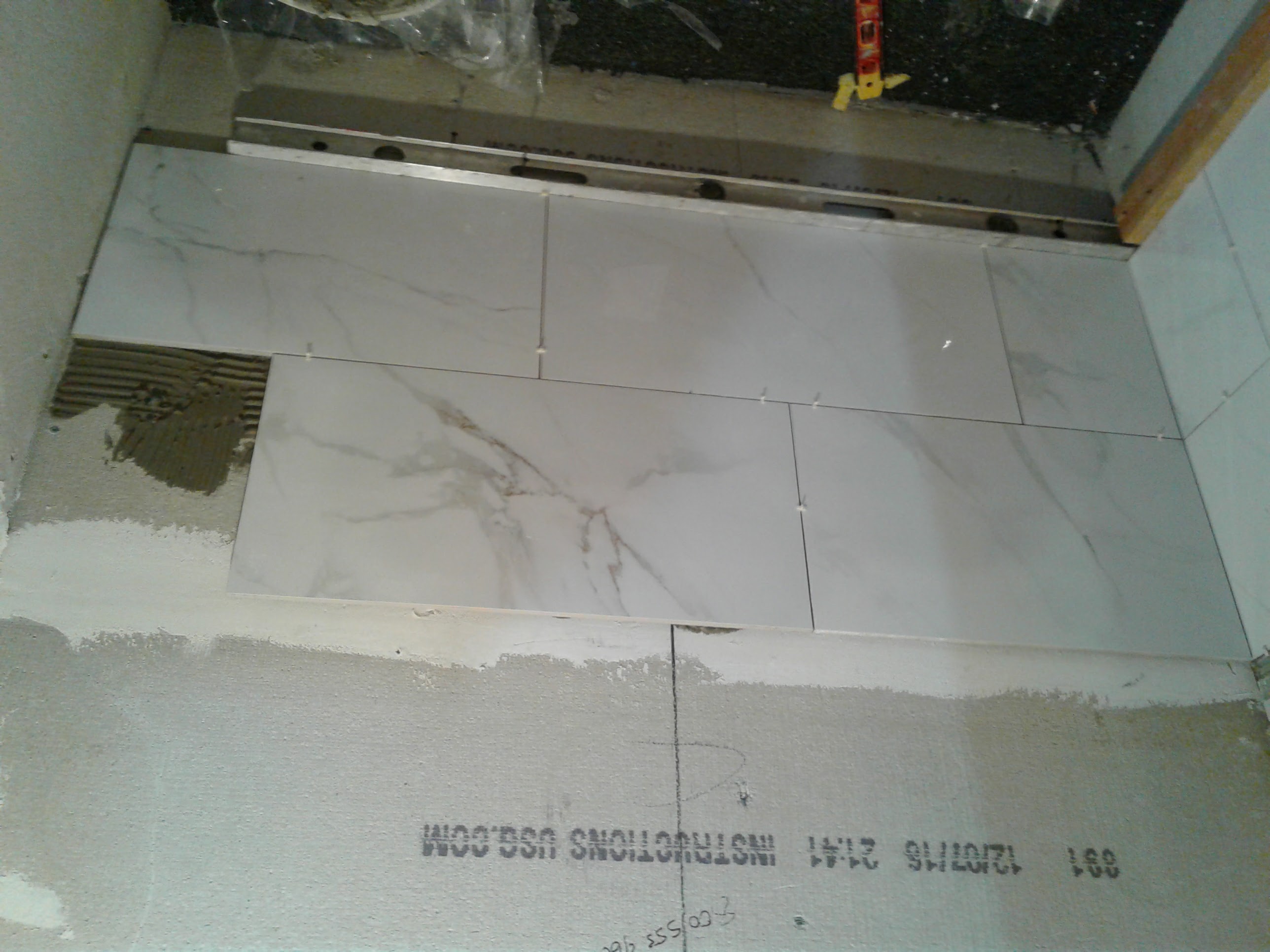 Newly Installed Tiles