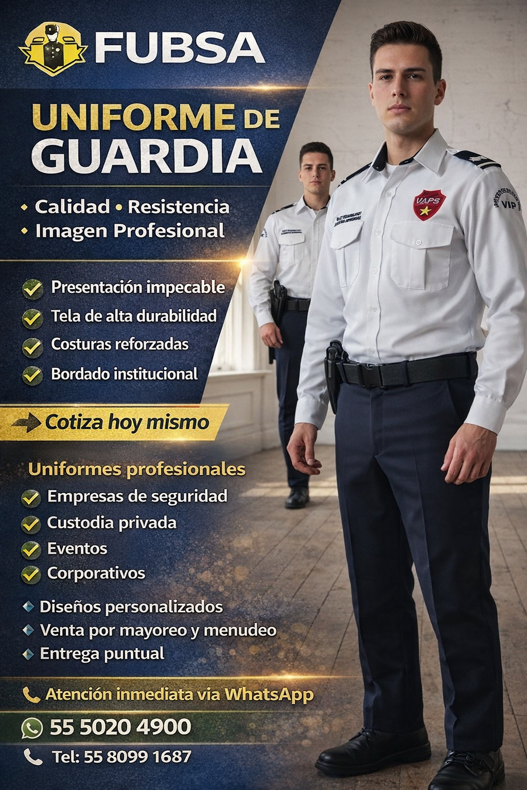 UNIFORME DE GUARDIA