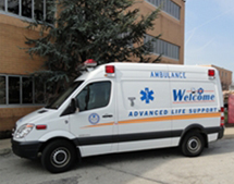 Welcome Ambulance Vehicle