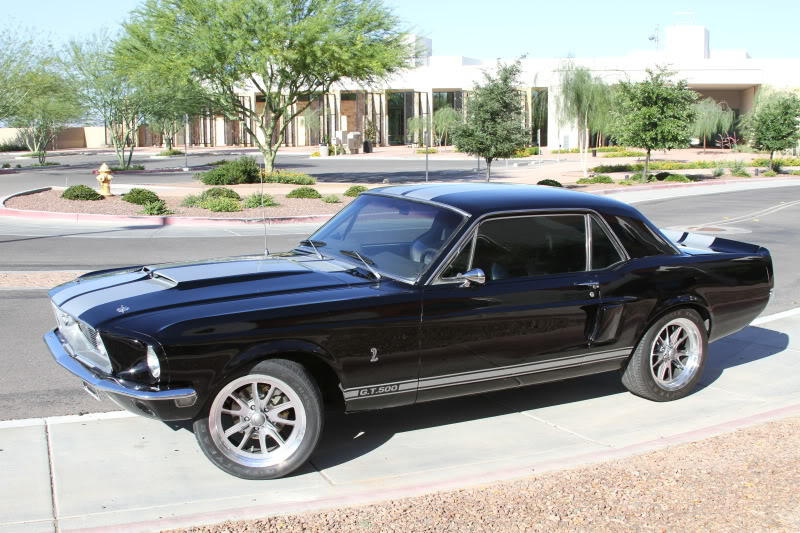 This is a 1968 Mustang that is now RHD and shipped to Hong Kong!
