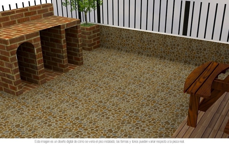 STONE RIVER 
Medidas: 40X40 cm