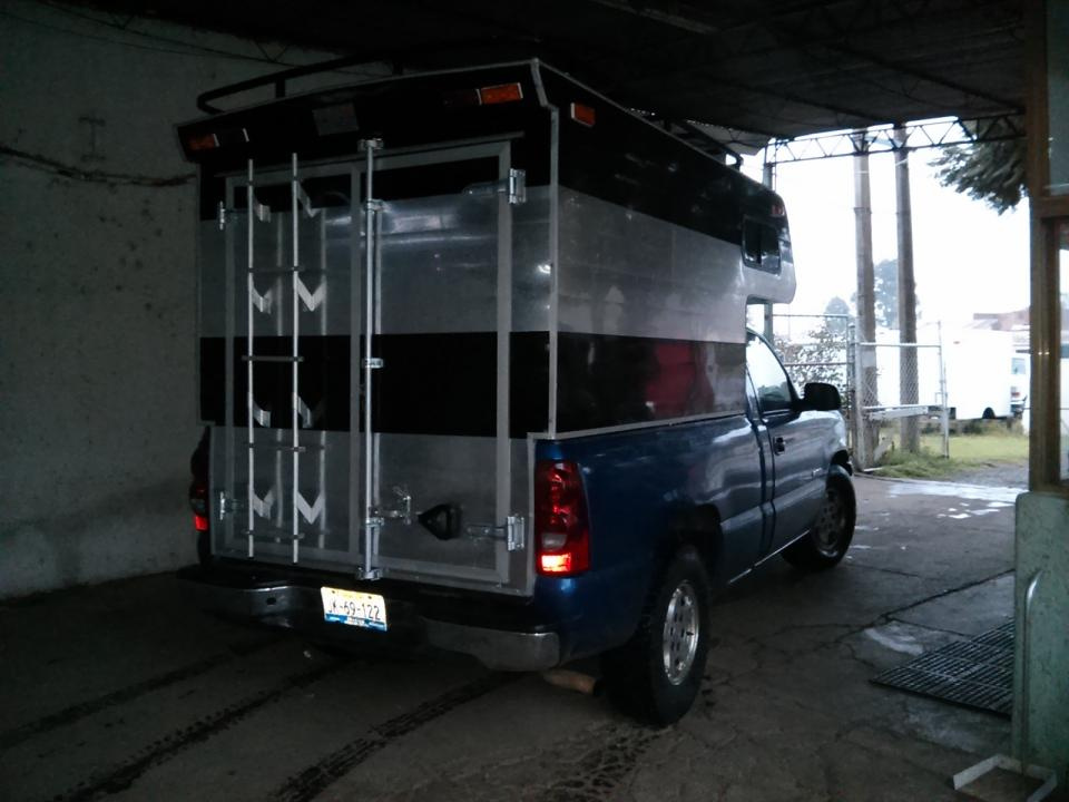 campers volado pick up de aluminio