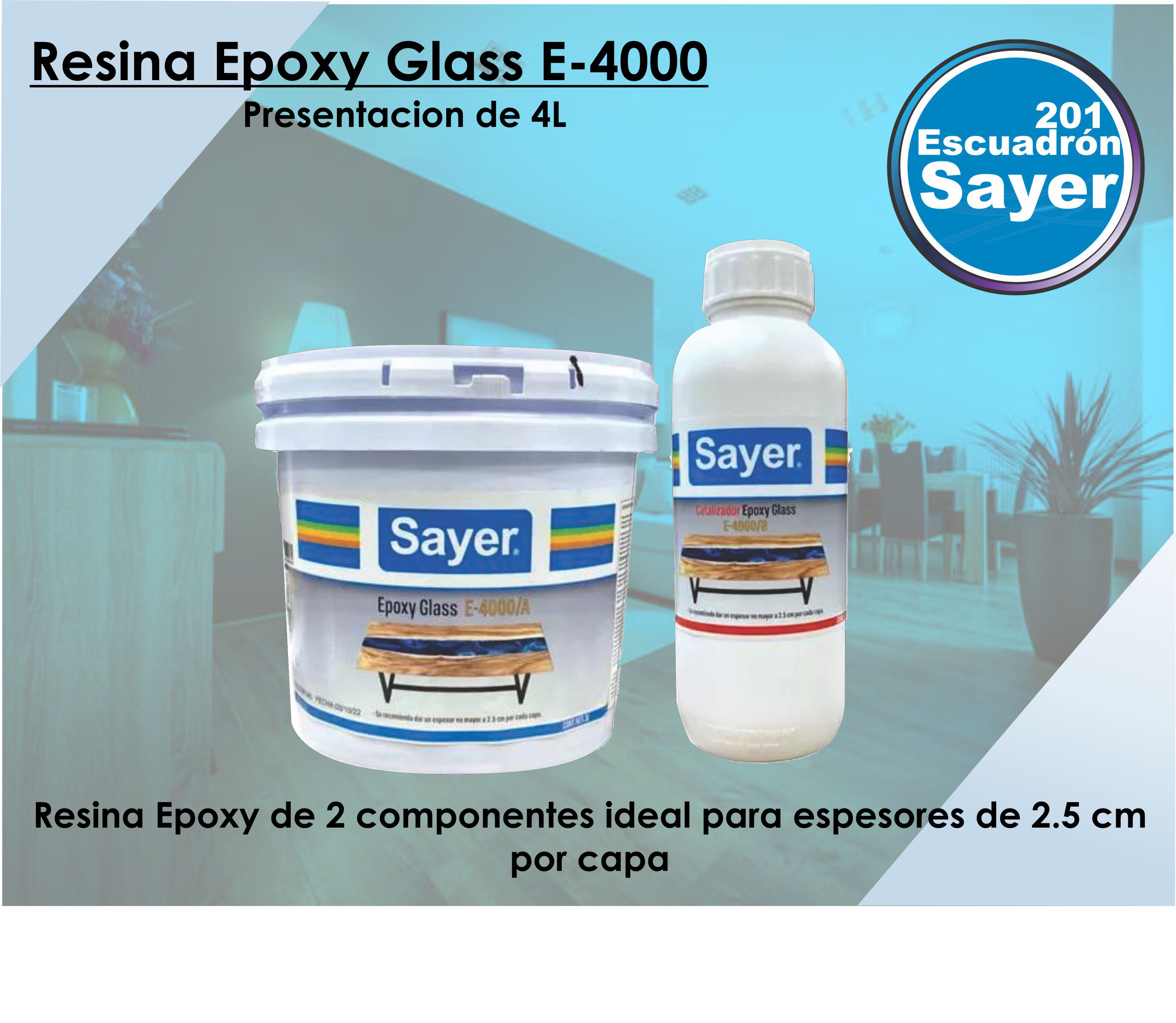 Bedroom with a large double bed