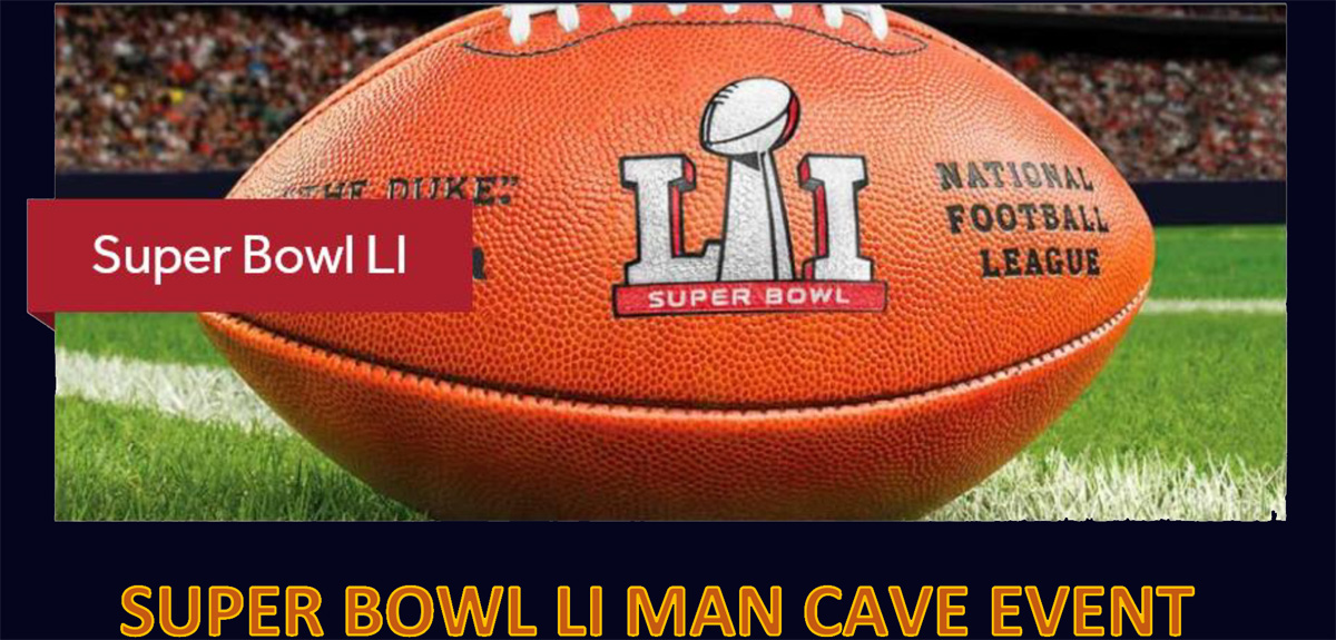 Super Bowl LI Man Cave 