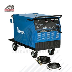 CP 303

Categoría: Proceso MIG GMAW/FCAW
Trabajo: Industrial Pesado
Alimentación: 220/440 V
Rango de voltaje / amperaje: 14 a 44 V, CD 30-300 A, CD
Ciclo de trabajo: 100%
Suelda con: Soldadura MIG (GMAW) con microalambre desde 0.8 hasta 1.2 mm (0.030",0.035" y 0.045"). Soldadura tubular con núcleo de fundente (FCAW) con o sin gas en diámetros desde 0.9 mm hasta 1.6 mm (0.035"a 1/16").