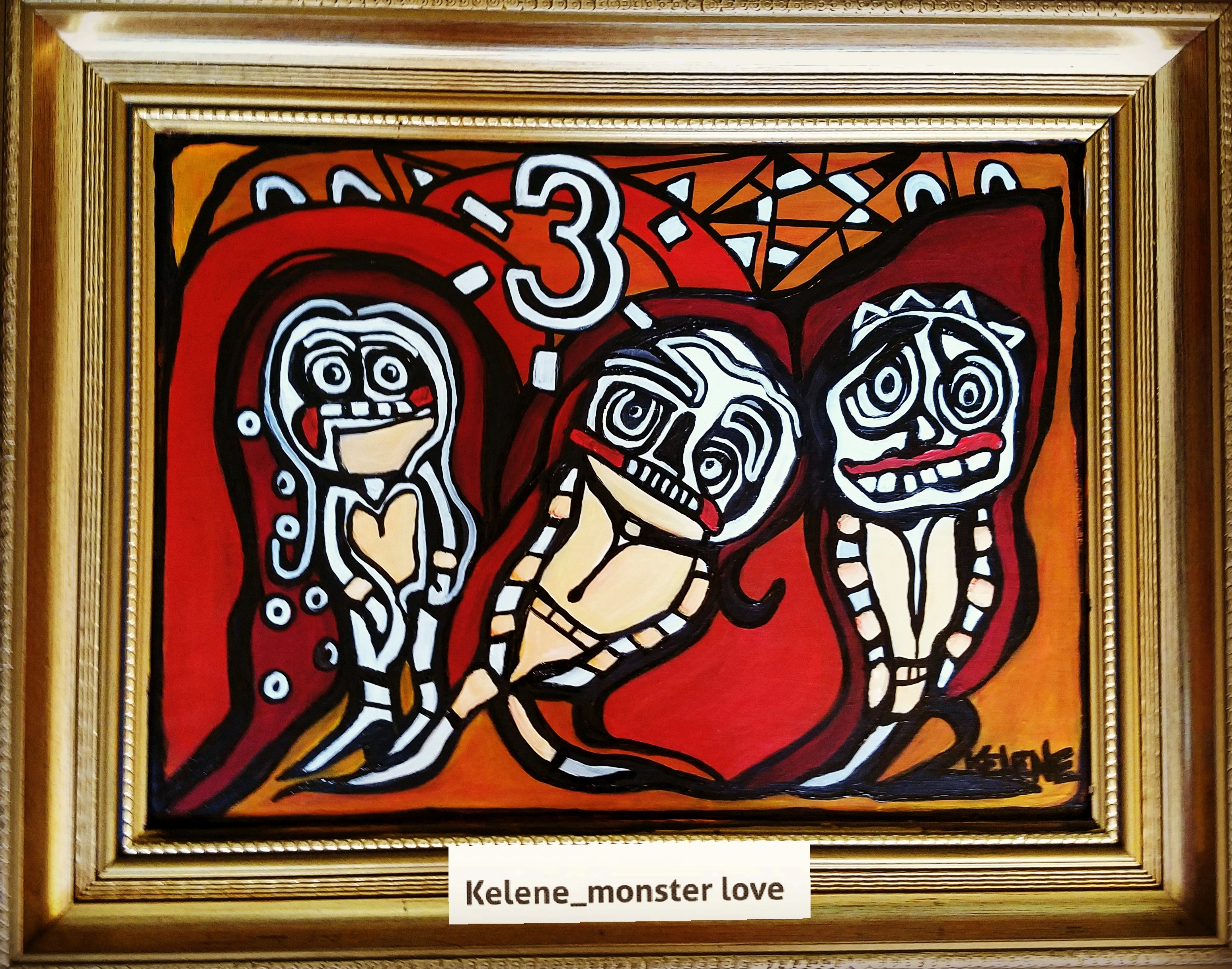 SOLD PAINTING BY KELENE