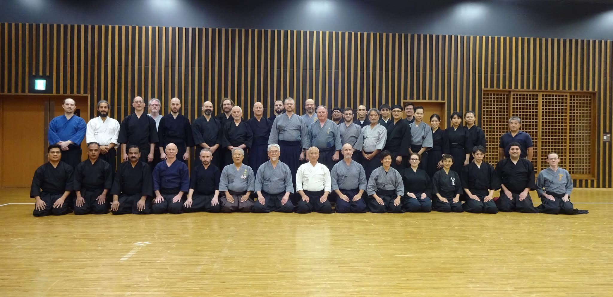 Pre taikai training at Yokohama Budokan.